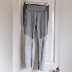 Outdoor Voices Women’s Color Block Leggings | Size: M | Color: Grey (3 shades)